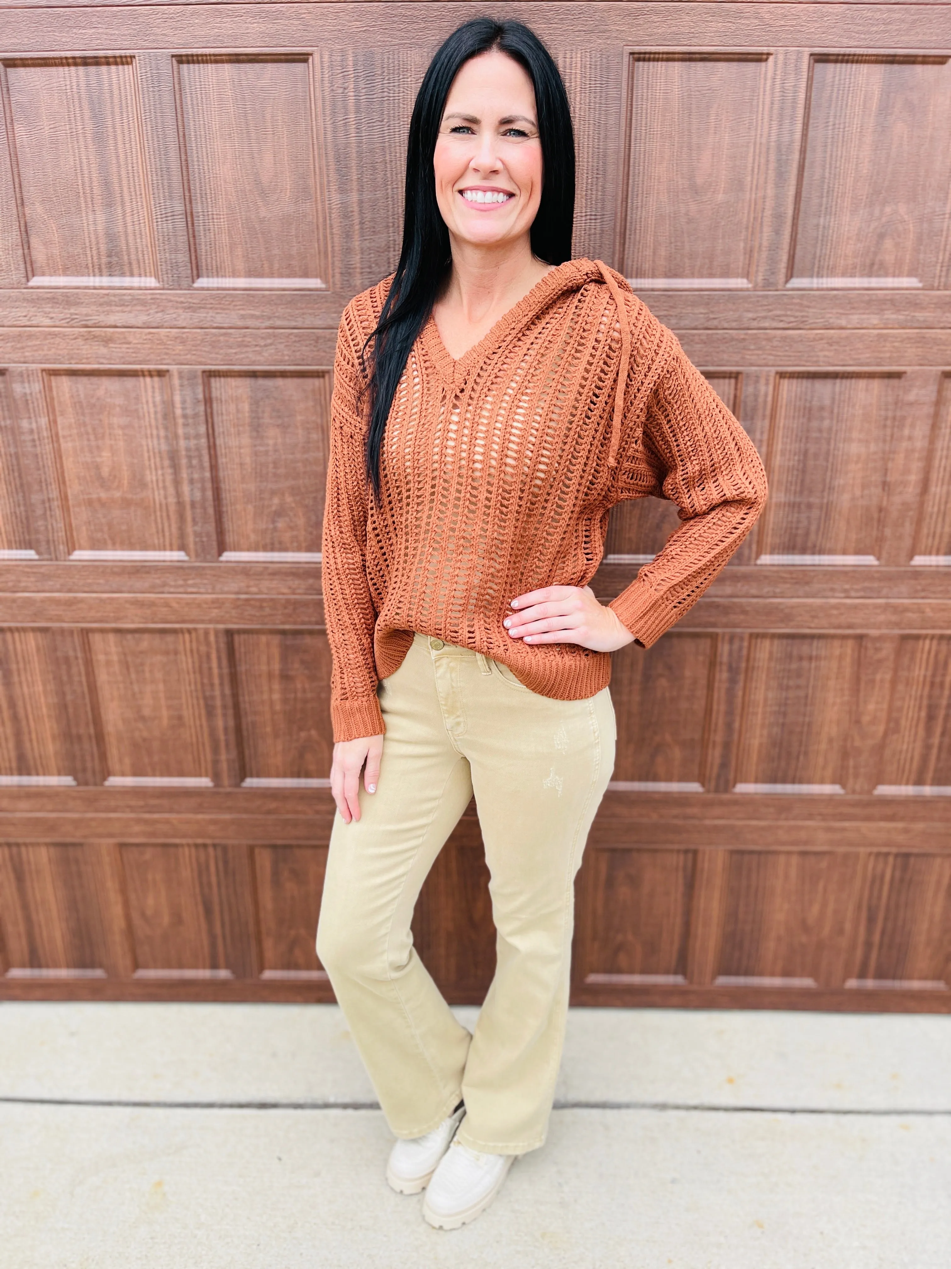 Judy Blue REG/CURVY Fall Is In The Air Slim Bootcut Jeans