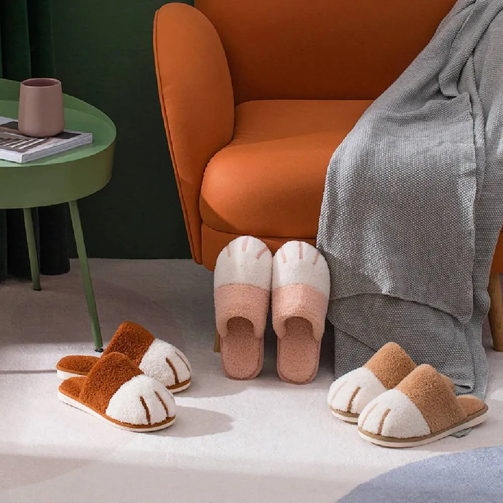 Kawaii Cat Paw Slippers