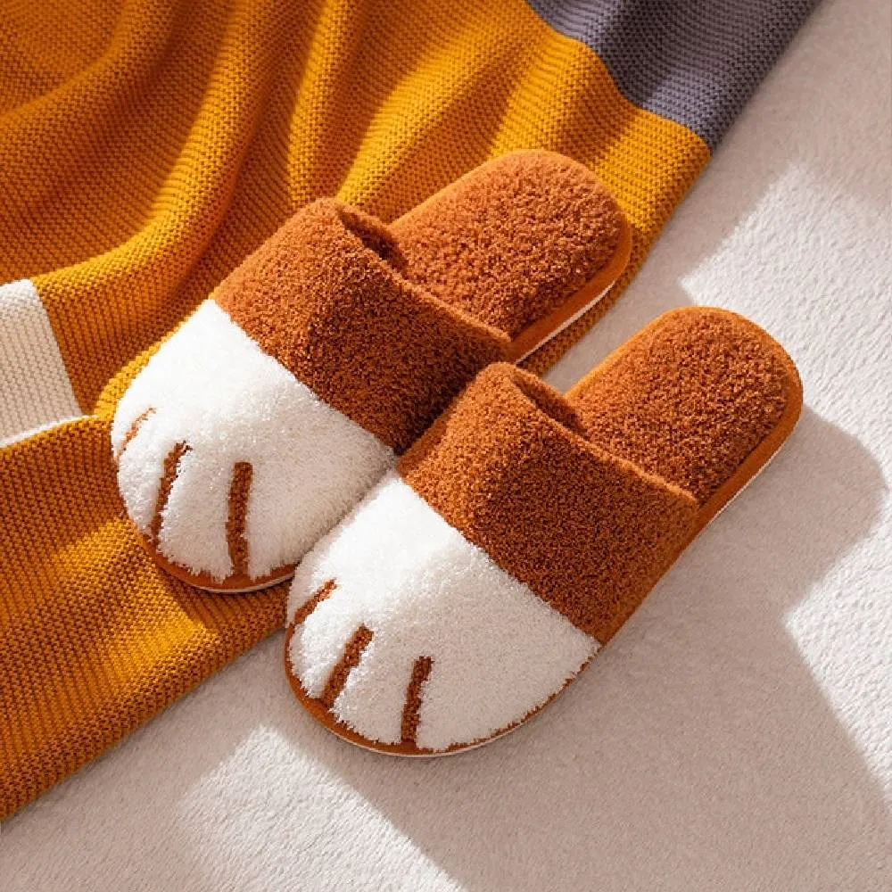 Kawaii Cat Paw Slippers