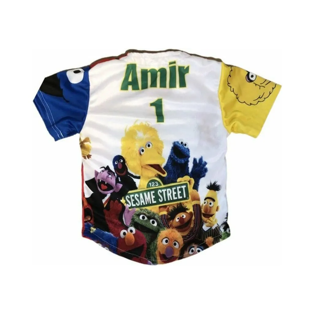 Kids Elmo Baseball Jersey