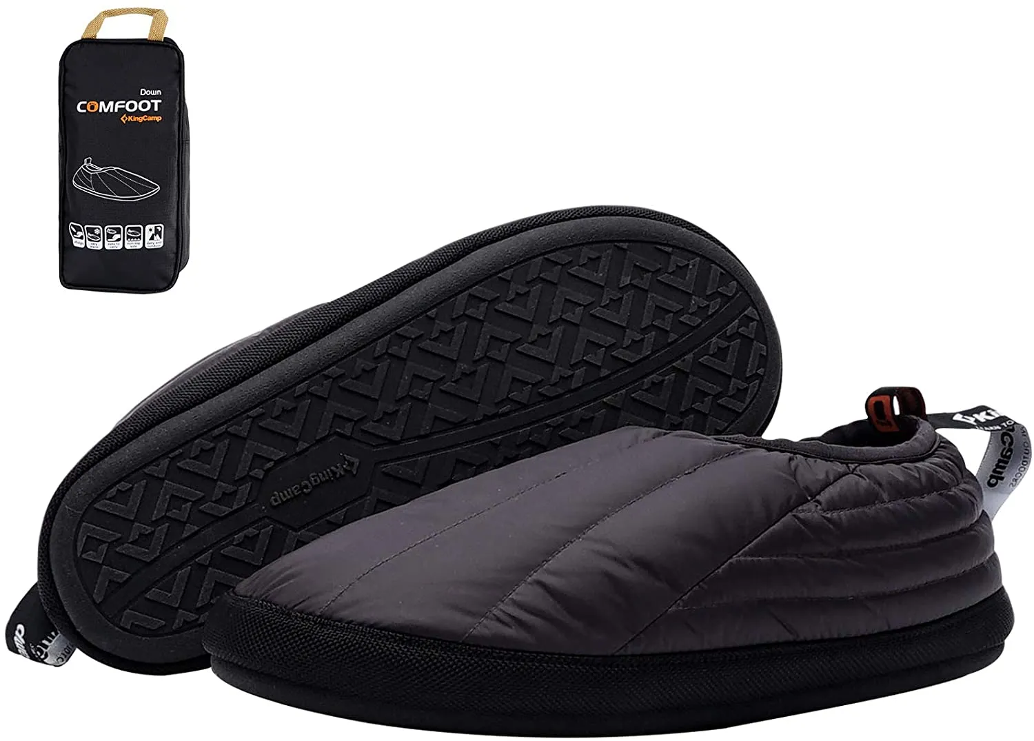 KingCamp Men's & Women's Down Slippers