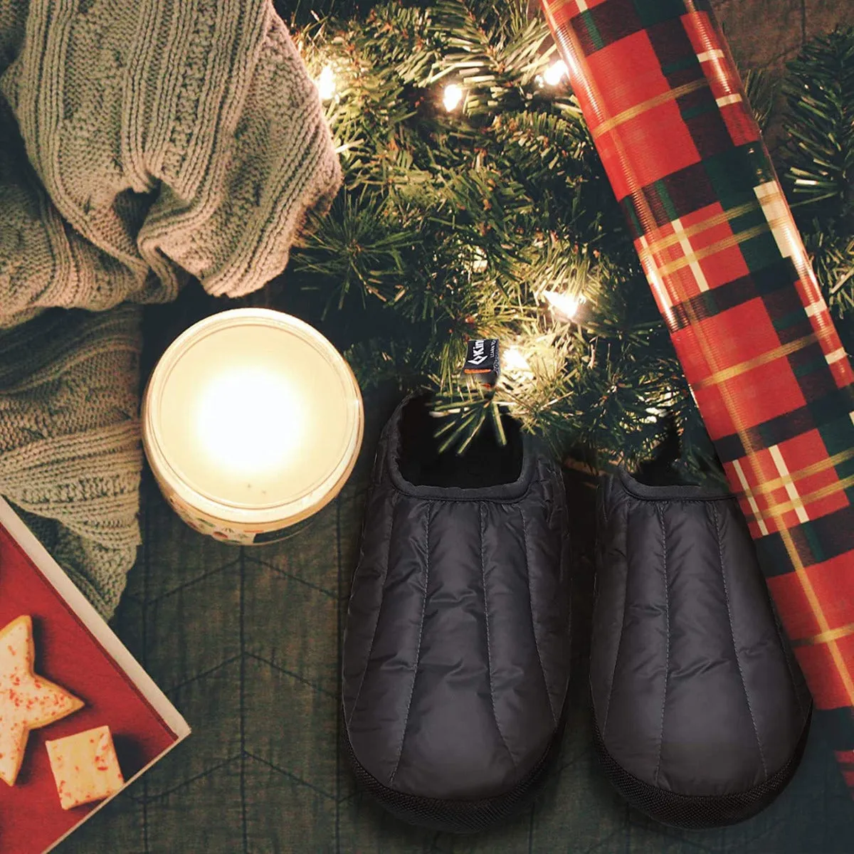 KingCamp Men's & Women's Down Slippers