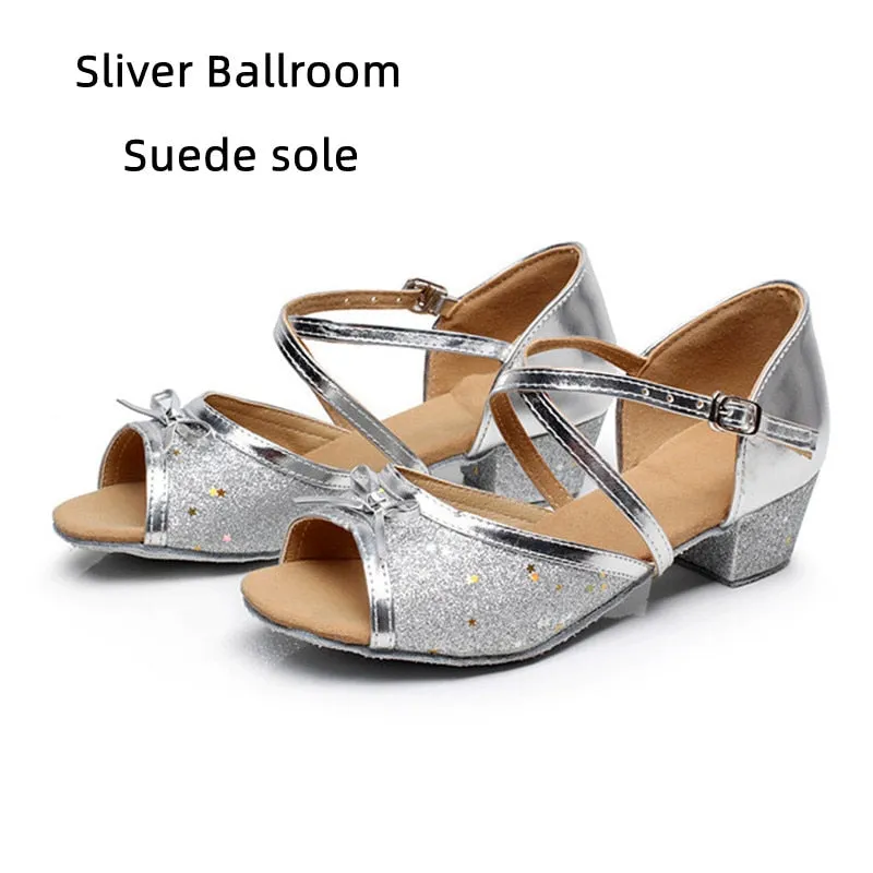 #L227 Childrens Latin Dance Shoes -Salsa -Ballroom -Tango- Special Occasion Outdoor Sandals