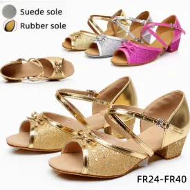 #L227 Childrens Latin Dance Shoes -Salsa -Ballroom -Tango- Special Occasion Outdoor Sandals