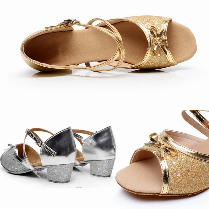 #L227 Childrens Latin Dance Shoes -Salsa -Ballroom -Tango- Special Occasion Outdoor Sandals
