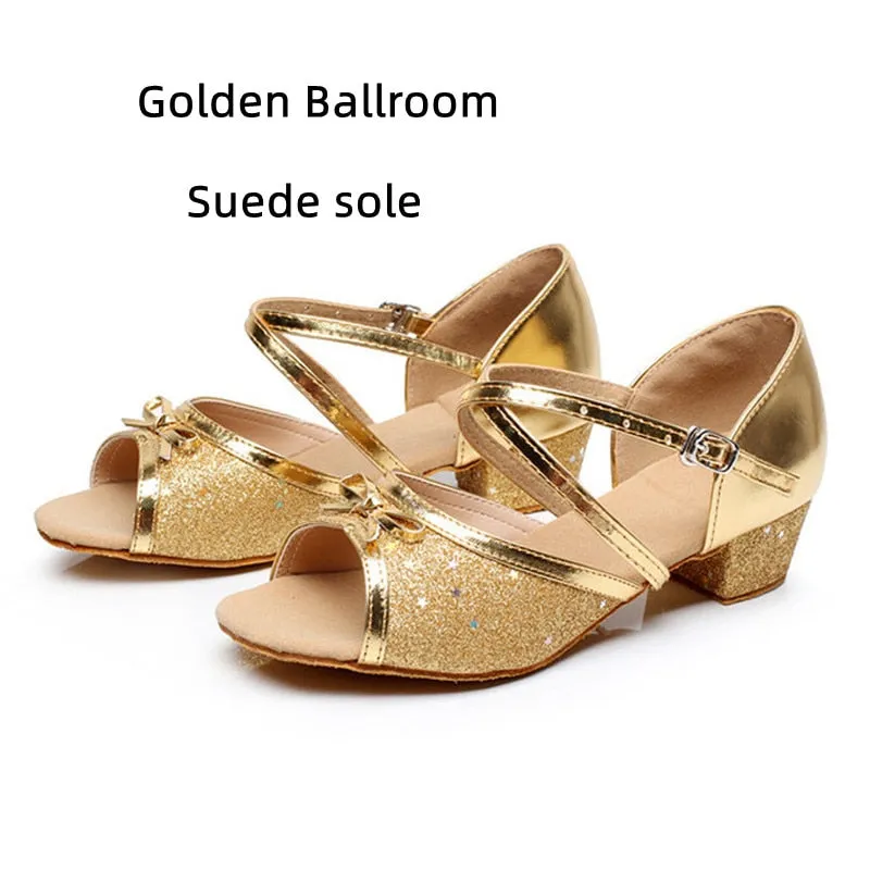 #L227 Childrens Latin Dance Shoes -Salsa -Ballroom -Tango- Special Occasion Outdoor Sandals