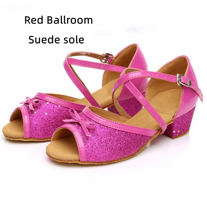 #L227 Childrens Latin Dance Shoes -Salsa -Ballroom -Tango- Special Occasion Outdoor Sandals