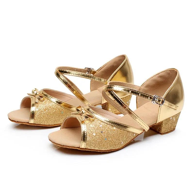 #L227 Childrens Latin Dance Shoes -Salsa -Ballroom -Tango- Special Occasion Outdoor Sandals