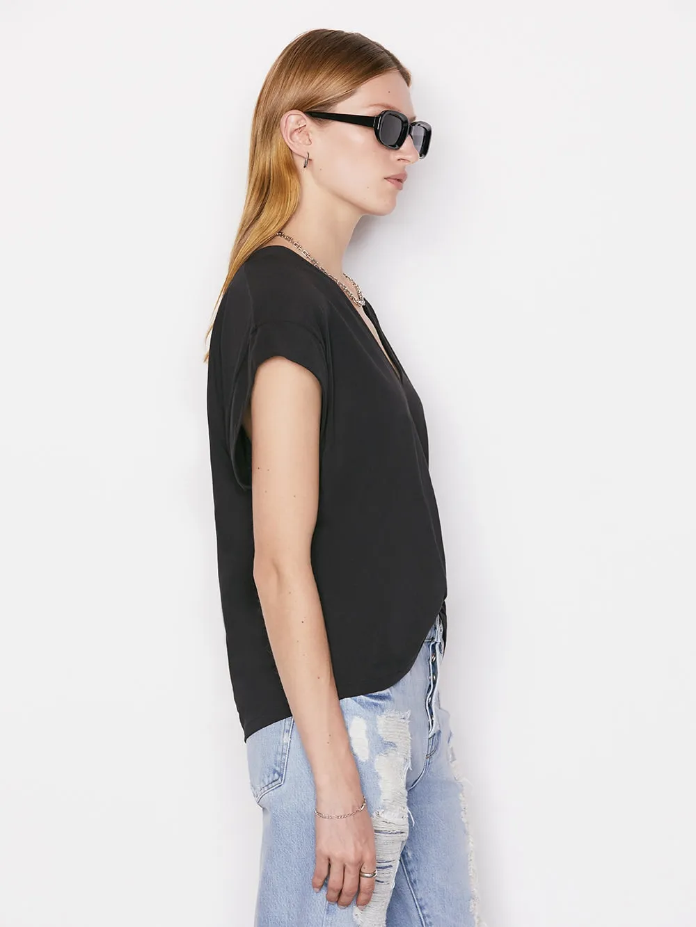 Le Mid Rise V Tee