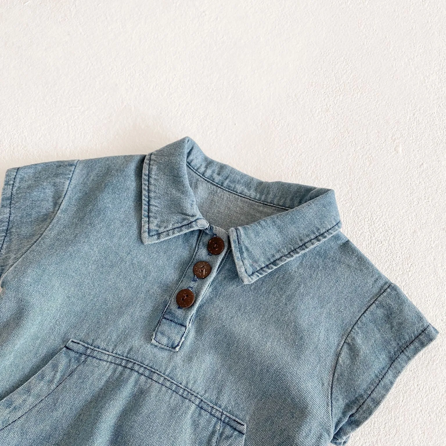 Lightwash Denim Bodysuit