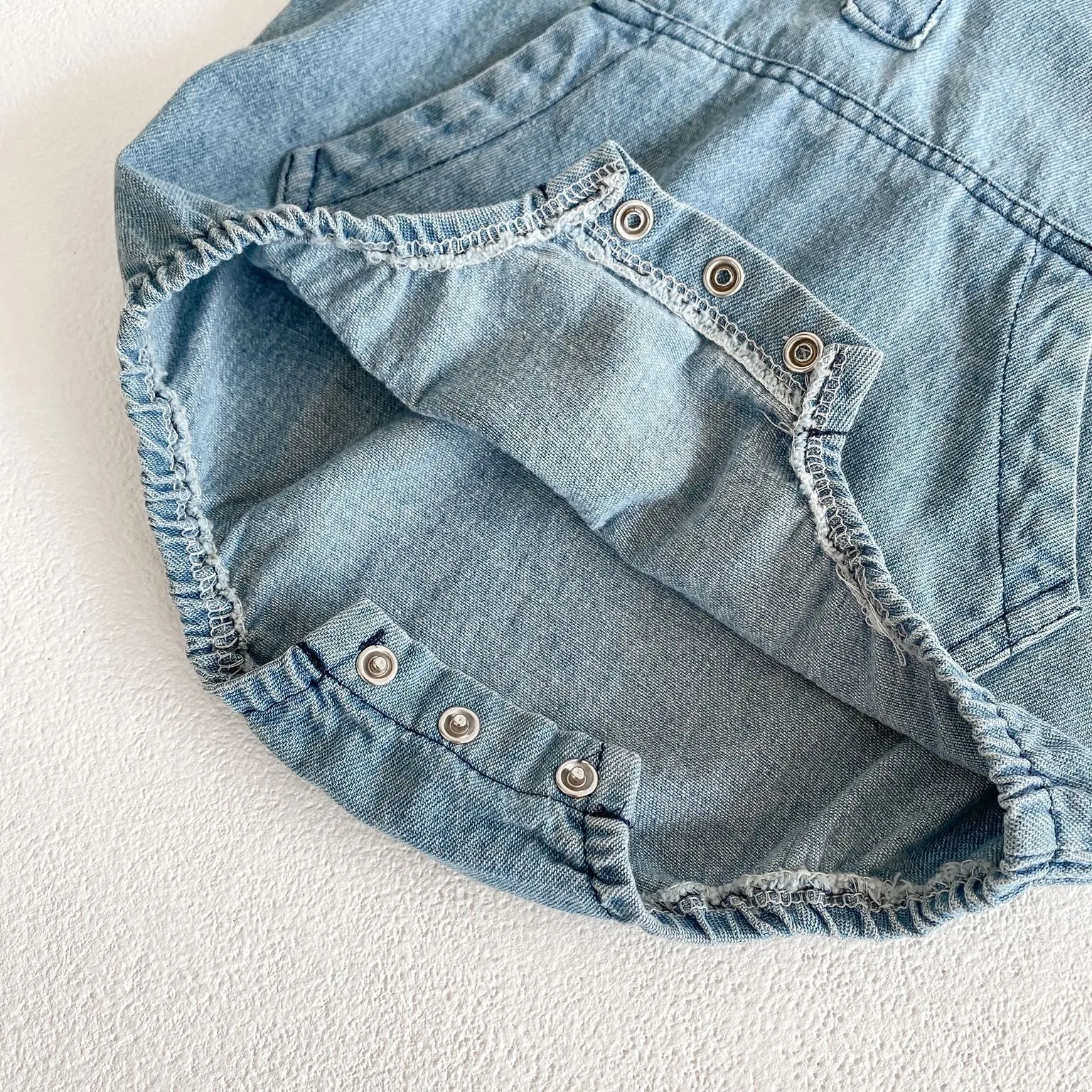 Lightwash Denim Bodysuit