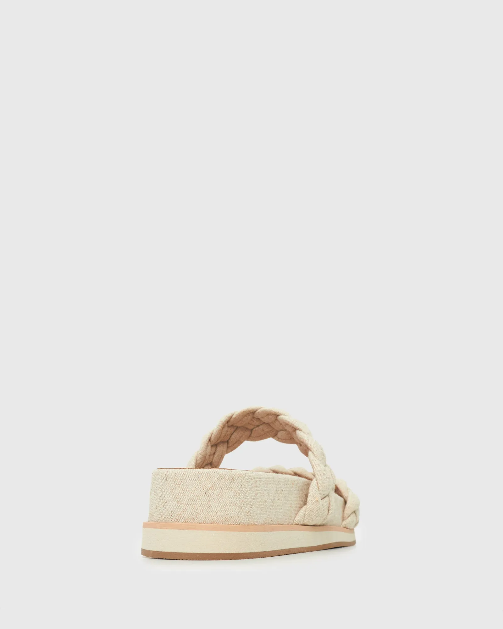 LINDI 2 Plaited Double Strap Slides