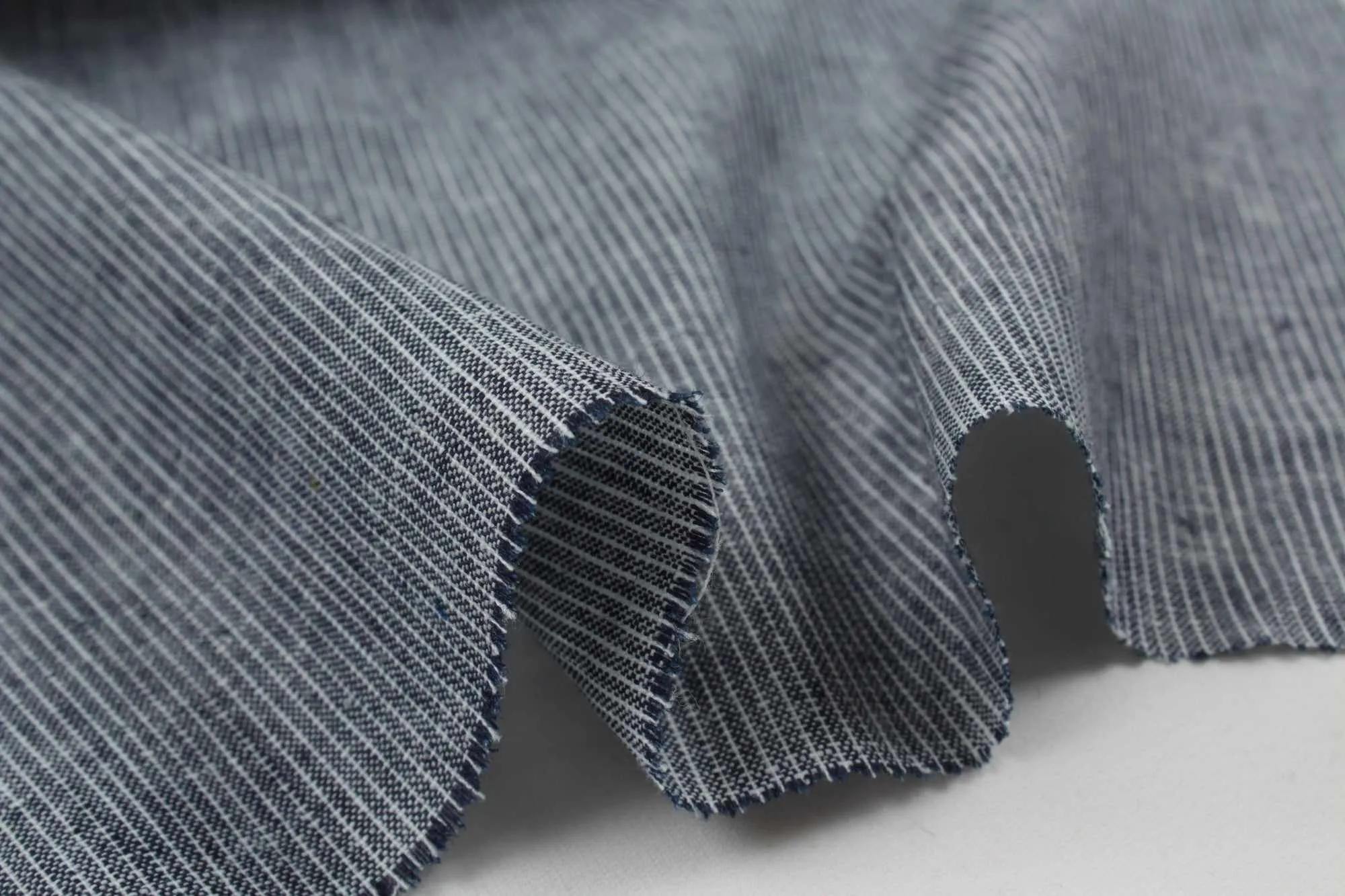 Linen Cotton Chambray Denim for Shirting