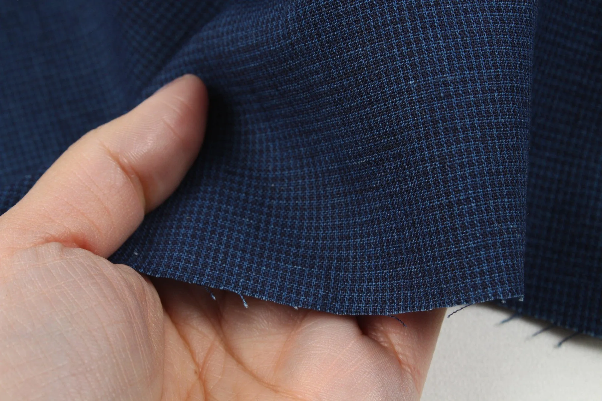 Linen Cotton Chambray Denim for Shirting