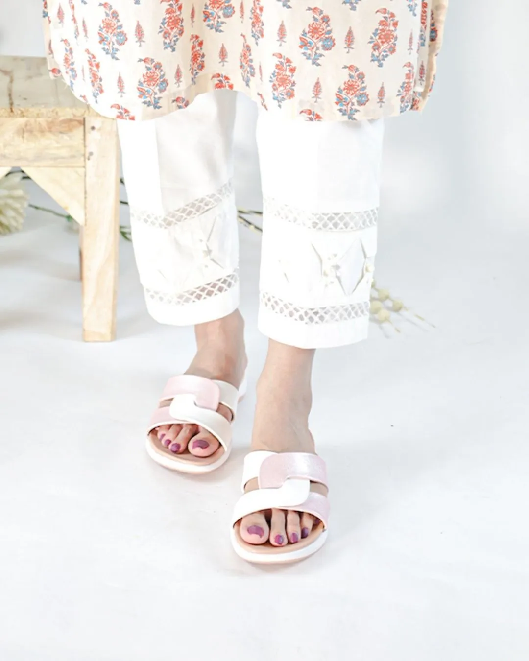 Lisa Chunky Platforms - Rose Gold