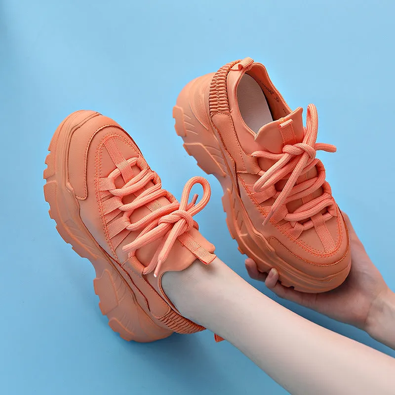 Lydia  Erhhte Sneaker in Wei fr Damen