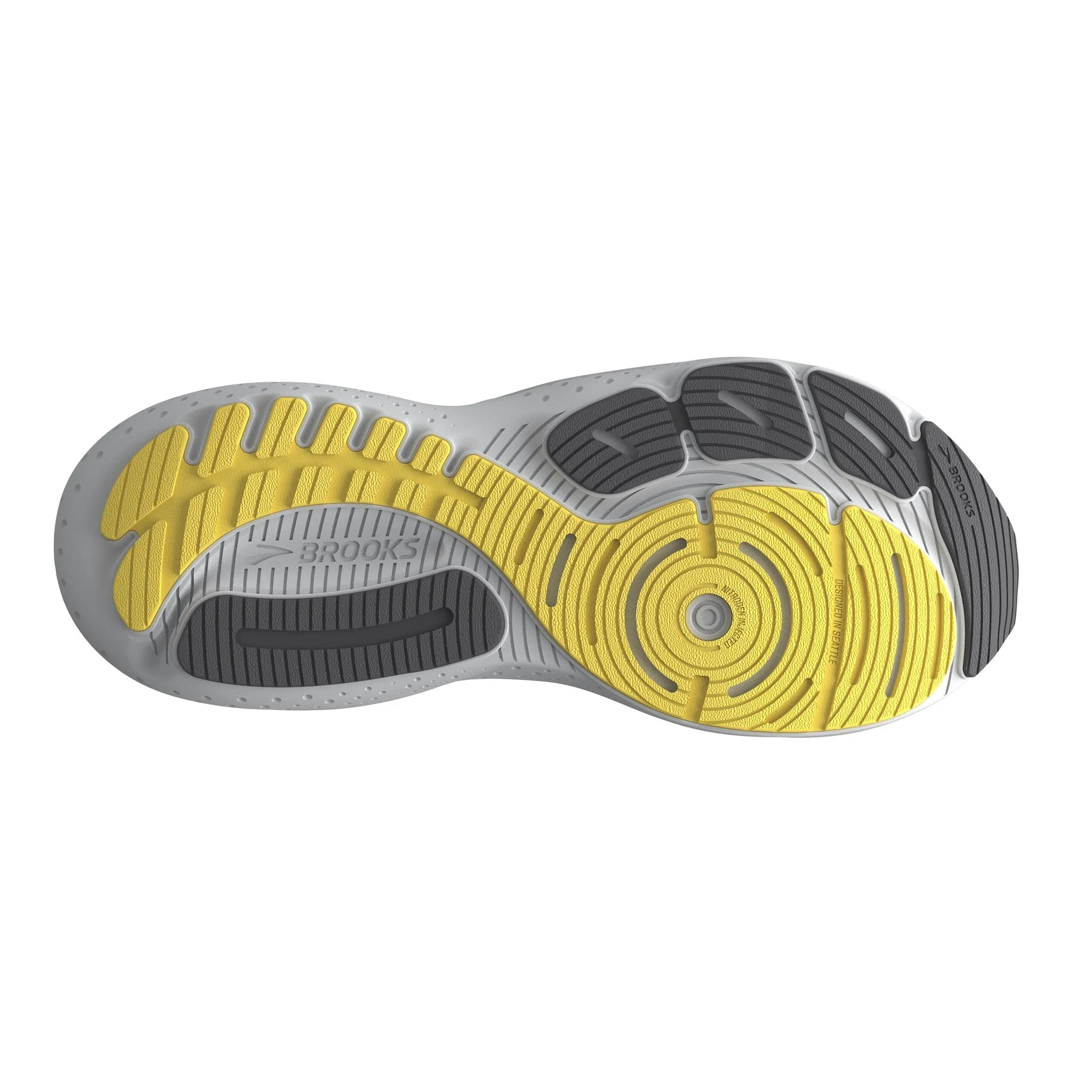 MEN'S GLYCERIN GTS 21 - D - 184 COCONUT/FORGED IRON/YELLOW
