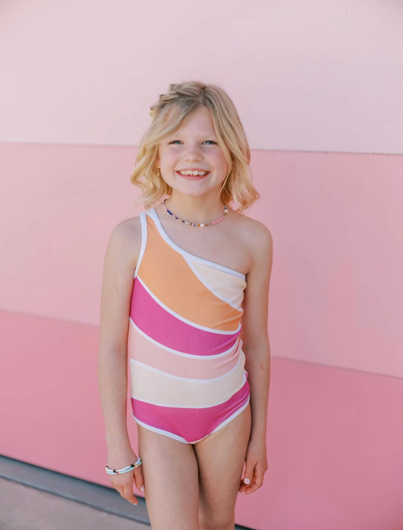 Mini Palm Springs One Shoulder- Wave- Britt Horton X LainSnow