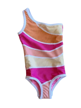Mini Palm Springs One Shoulder- Wave- Britt Horton X LainSnow