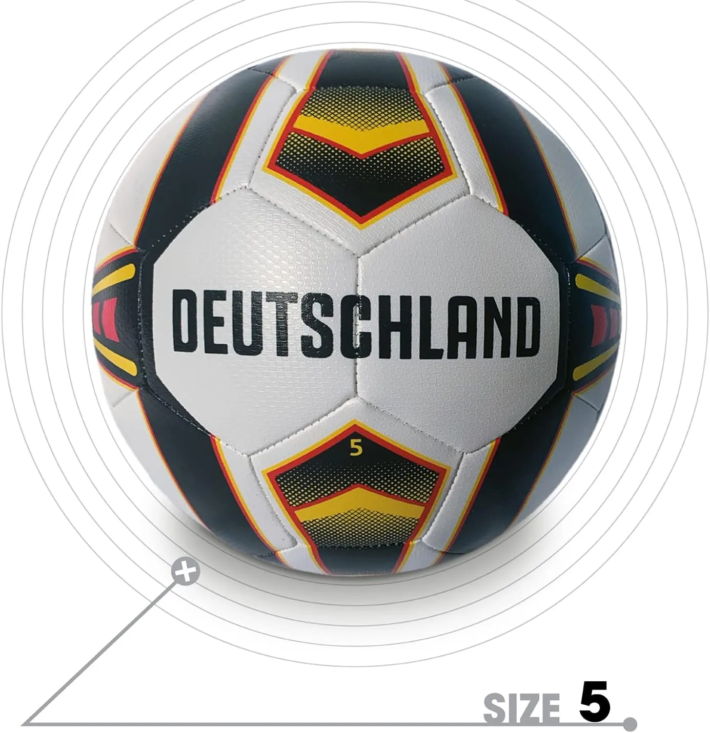 Mondo Sport - Team France Ballon de Football Cousu | Fitnessterapy