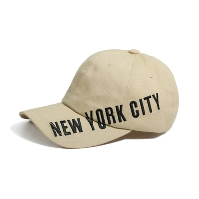 New York City Embroidery Cap