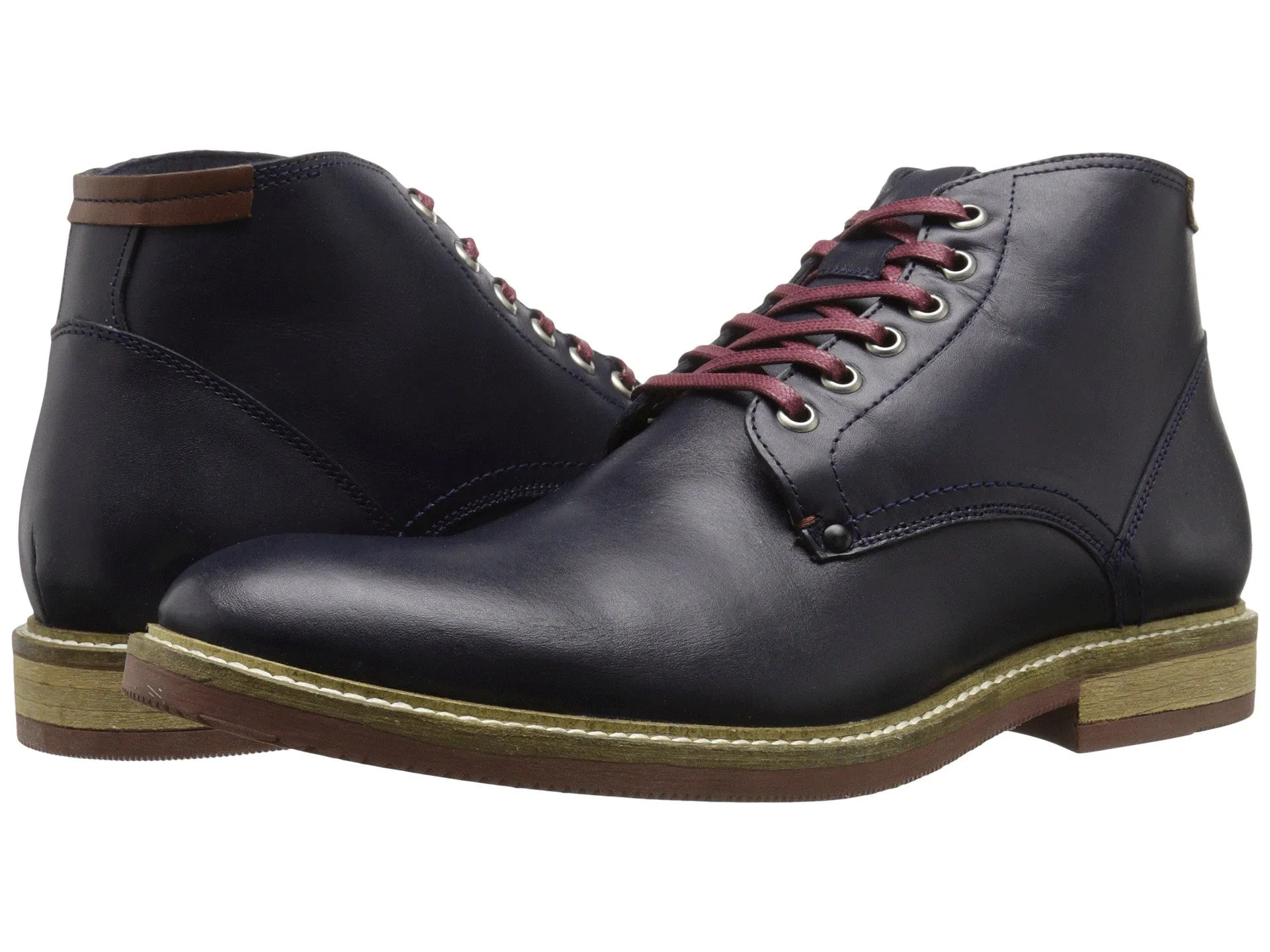 [Oxblood Red] - Flat Waxed Cotton Shoelaces