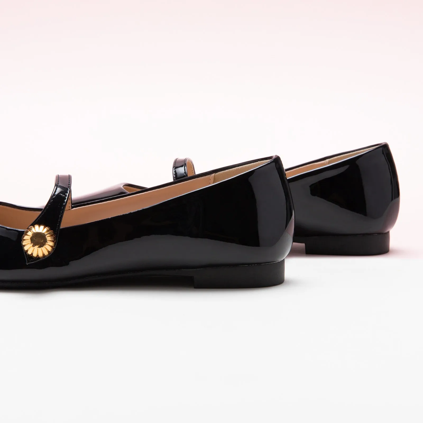 Patent Single-Strap Mary Jane (Clara)