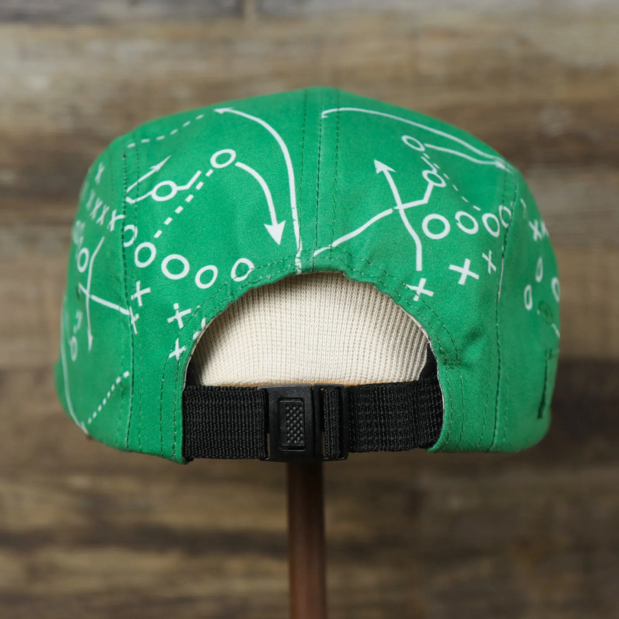 Philly Special Championship Game All Over Print Five Panel Strapback Hat | Green Strapback