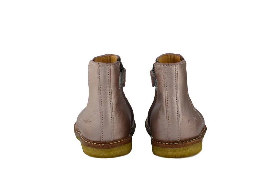 Pom d'Api Girls Blush Pink Chelsea Boot