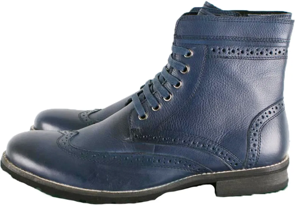 [Prussian Blue] - Flat Waxed Cotton Shoelaces