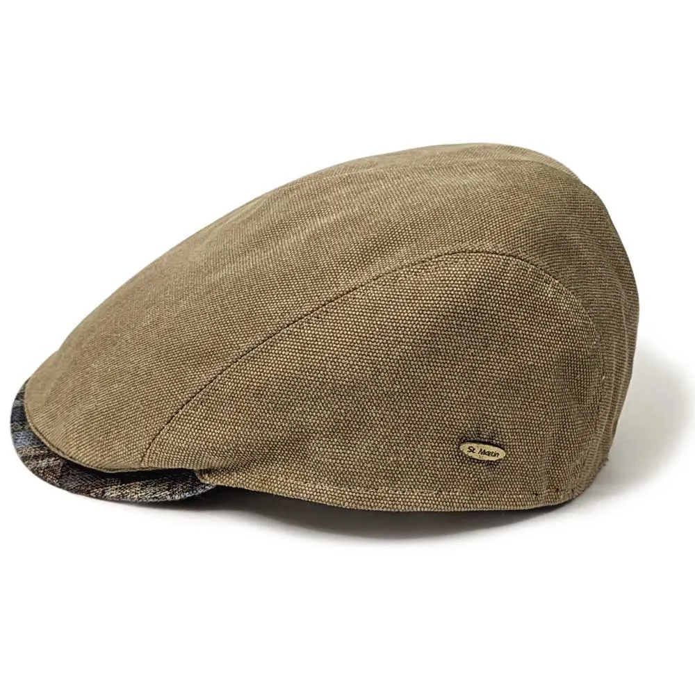 Saint Martin - "Frozen" Waterproof Flat Cap