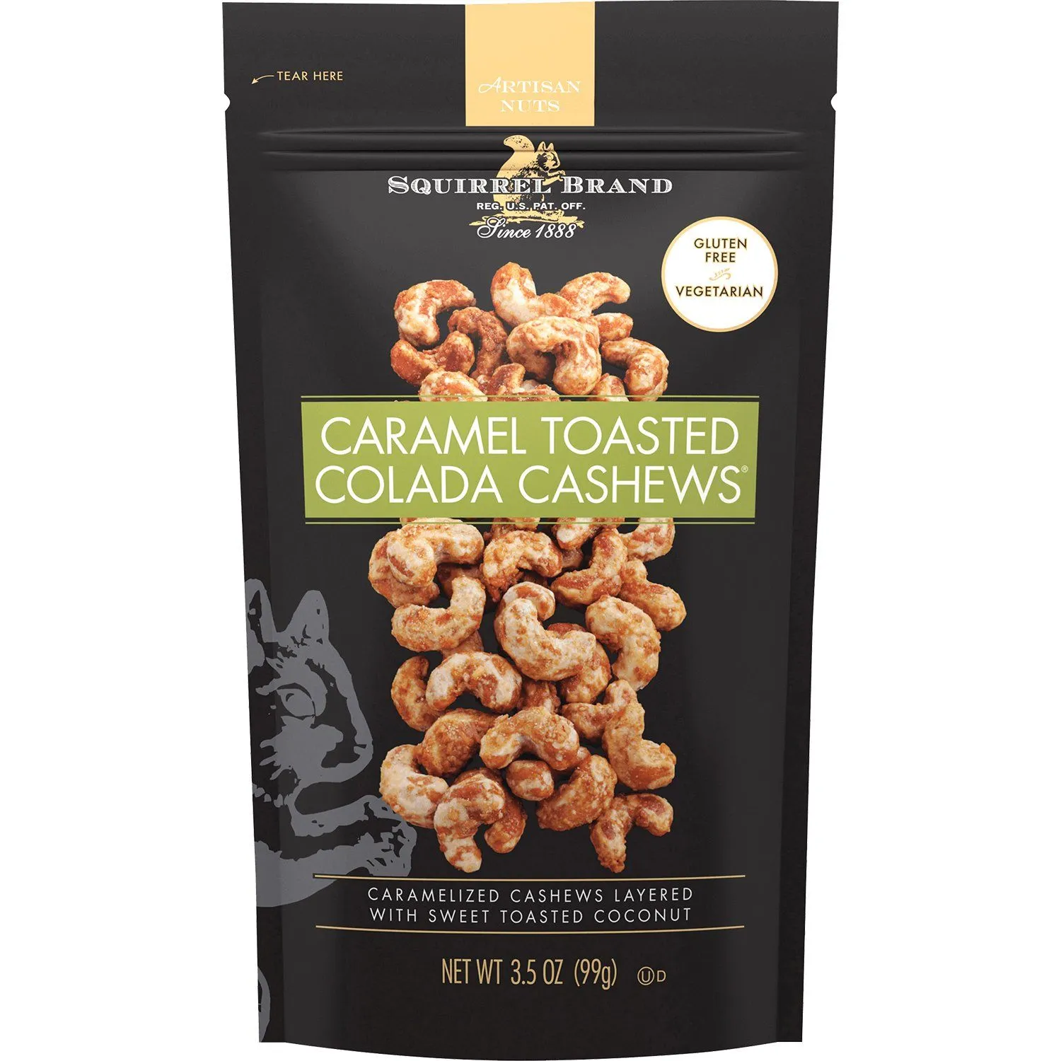 Squirrel Brand Artisan Cashews
