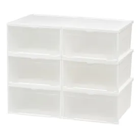 Stacking Shoe Box - 6 Pack
