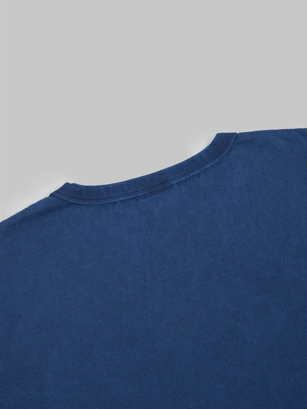 Studio D'Artisan 8136B USA Cotton T-Shirt Light Indigo