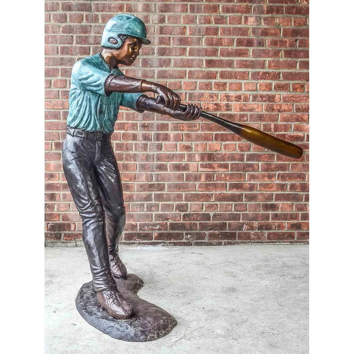 Swing for the Fences, Baseball Statue