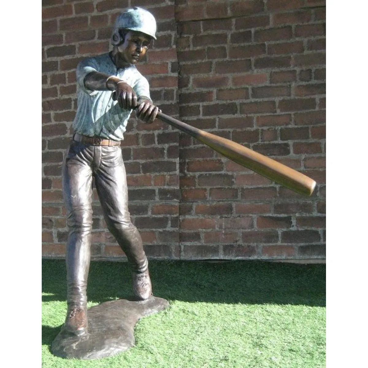 Swing for the Fences, Baseball Statue
