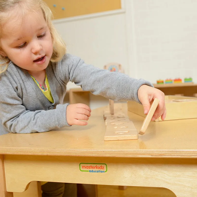 Tactile Training Tactile Panel Set (40 pcs. Alphabets, numbers and shapes)