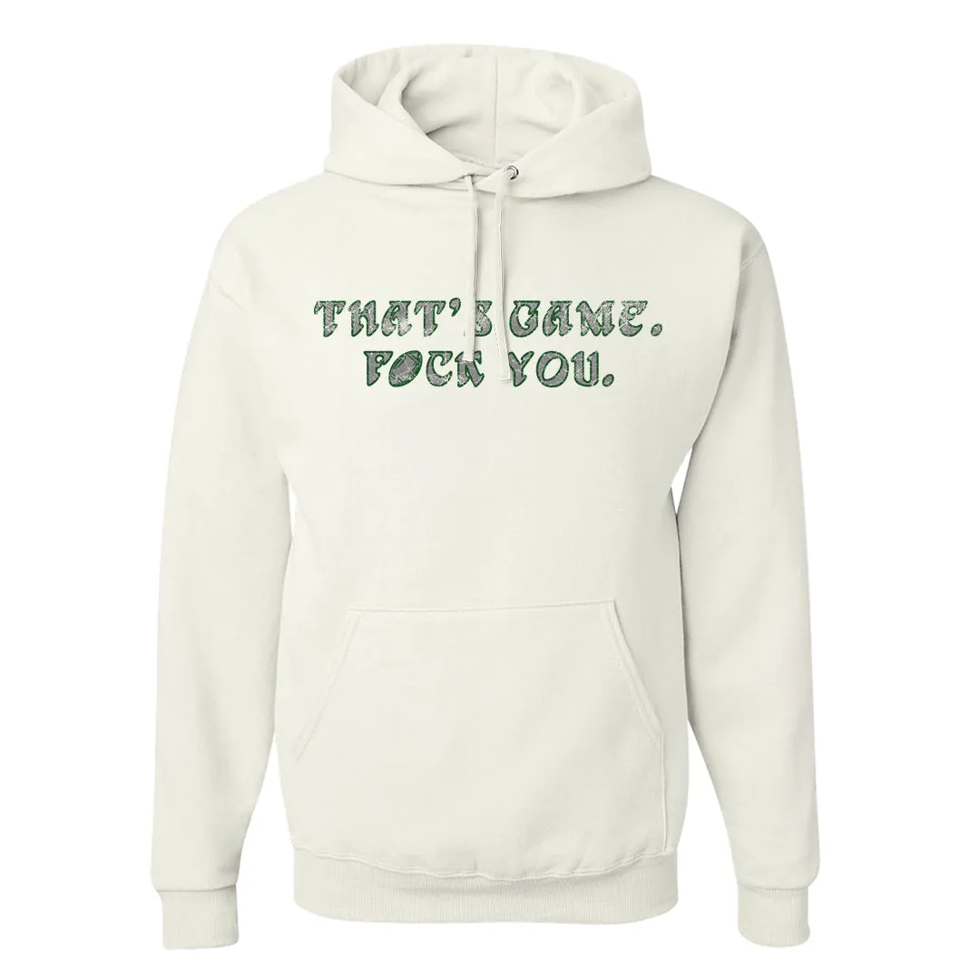 That's Game F You White Hoodie | Philadelphia Football