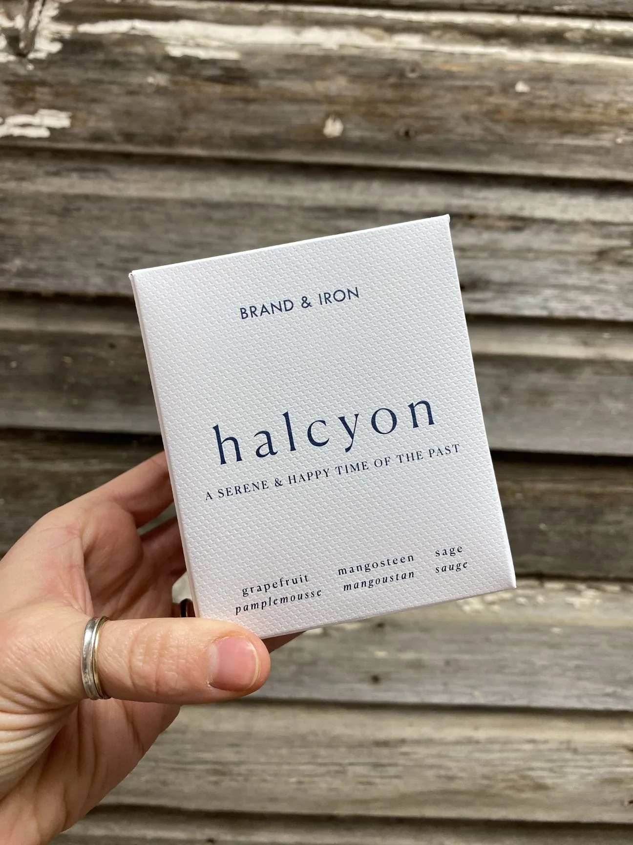 The Brand & Iron Laconic Candle - Halcyon