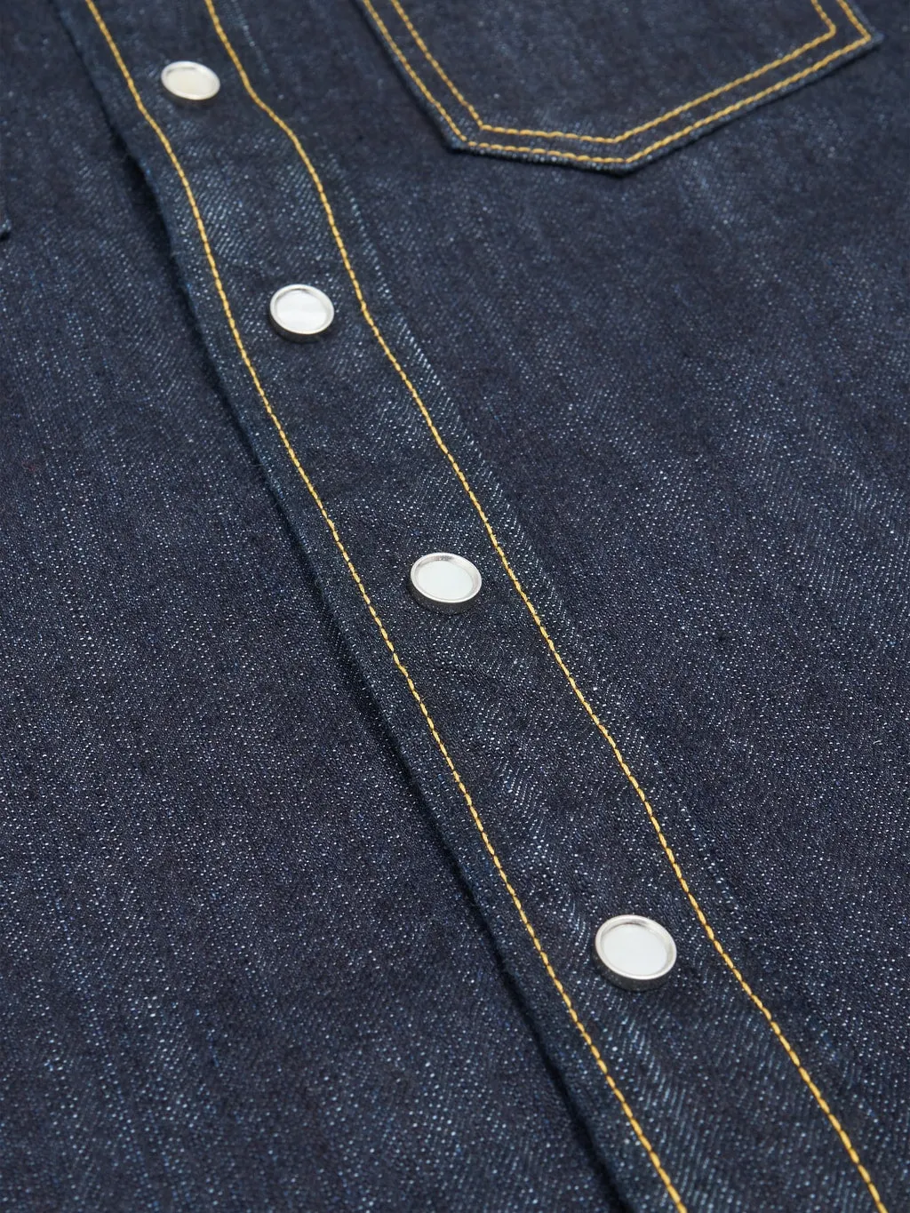 The Flat Head Denim Western Shirt