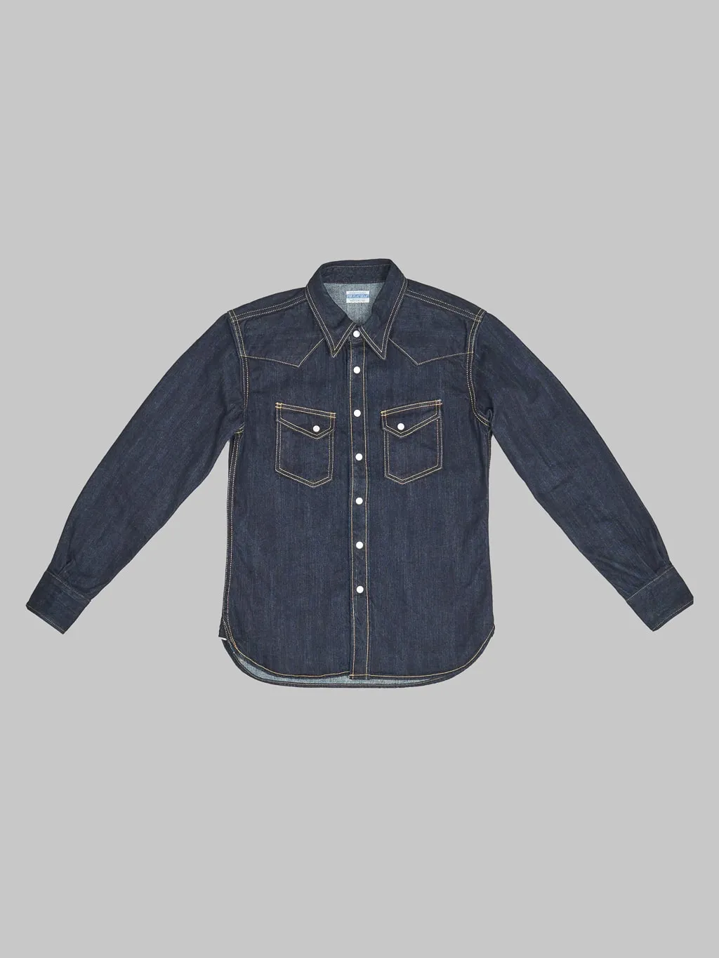 The Flat Head Denim Western Shirt
