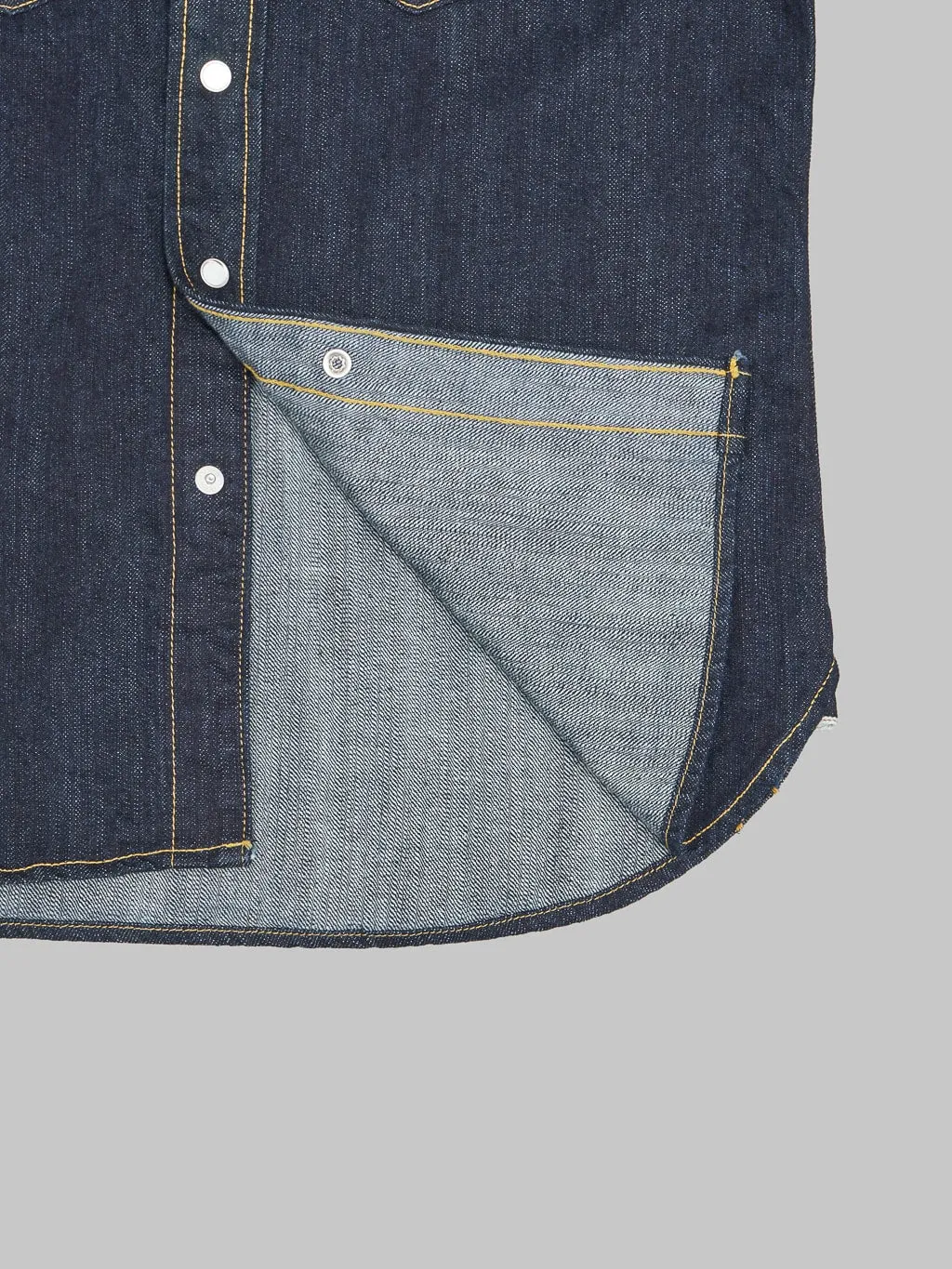 The Flat Head Denim Western Shirt
