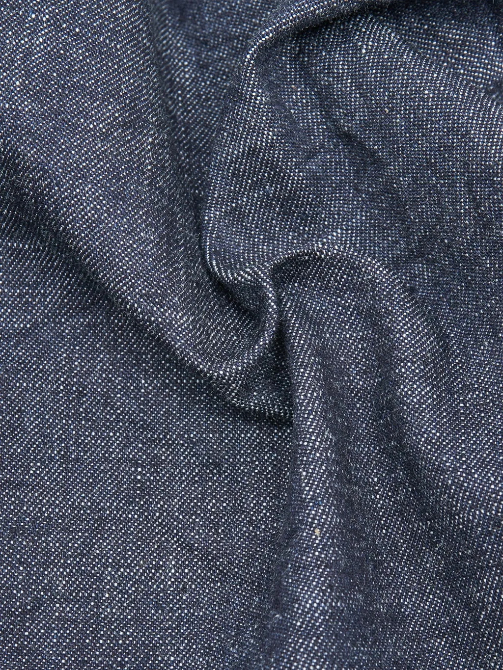 The Strike Gold 10oz Grey Slub Selvedge Denim Work Shirt