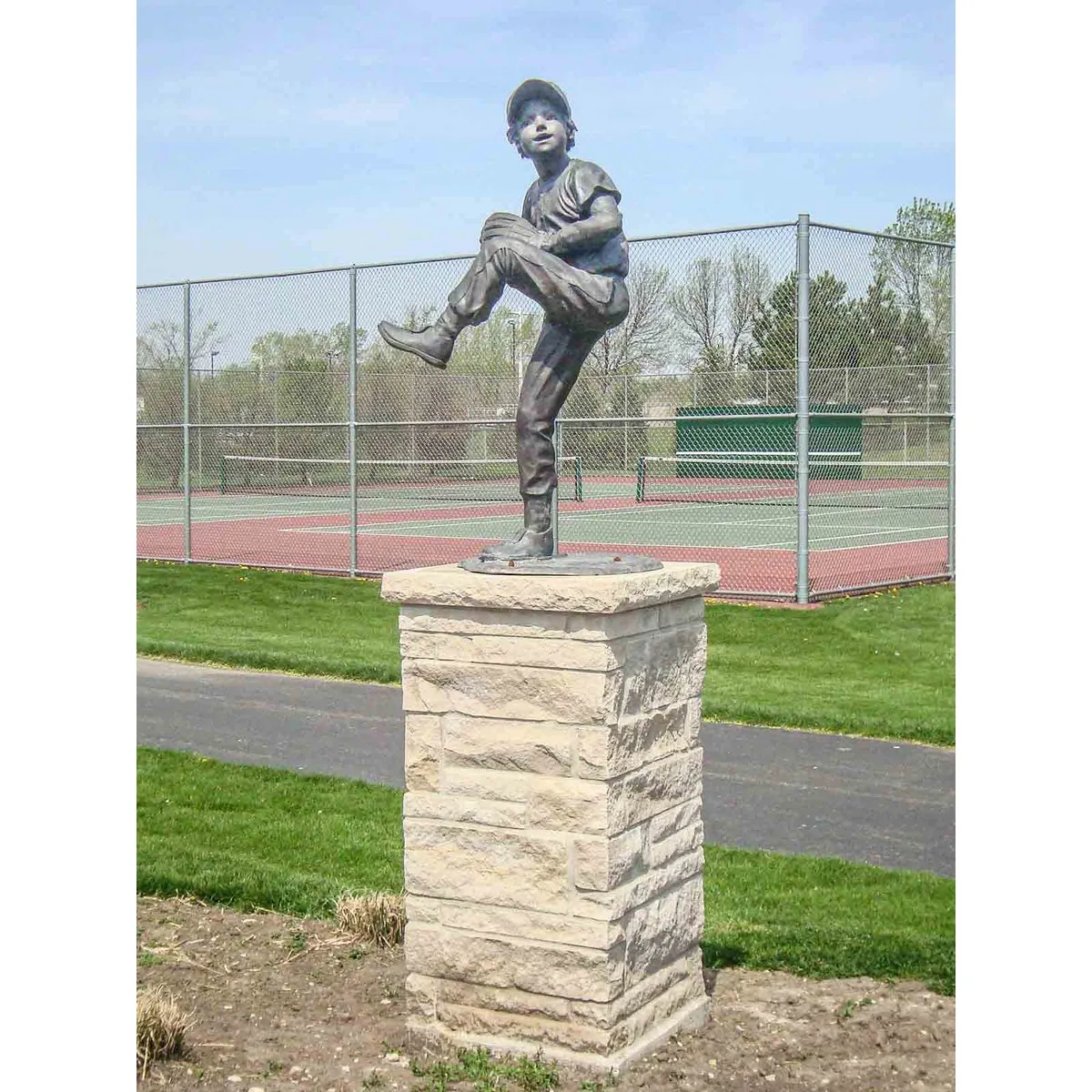 The Windup, Baseball Statue