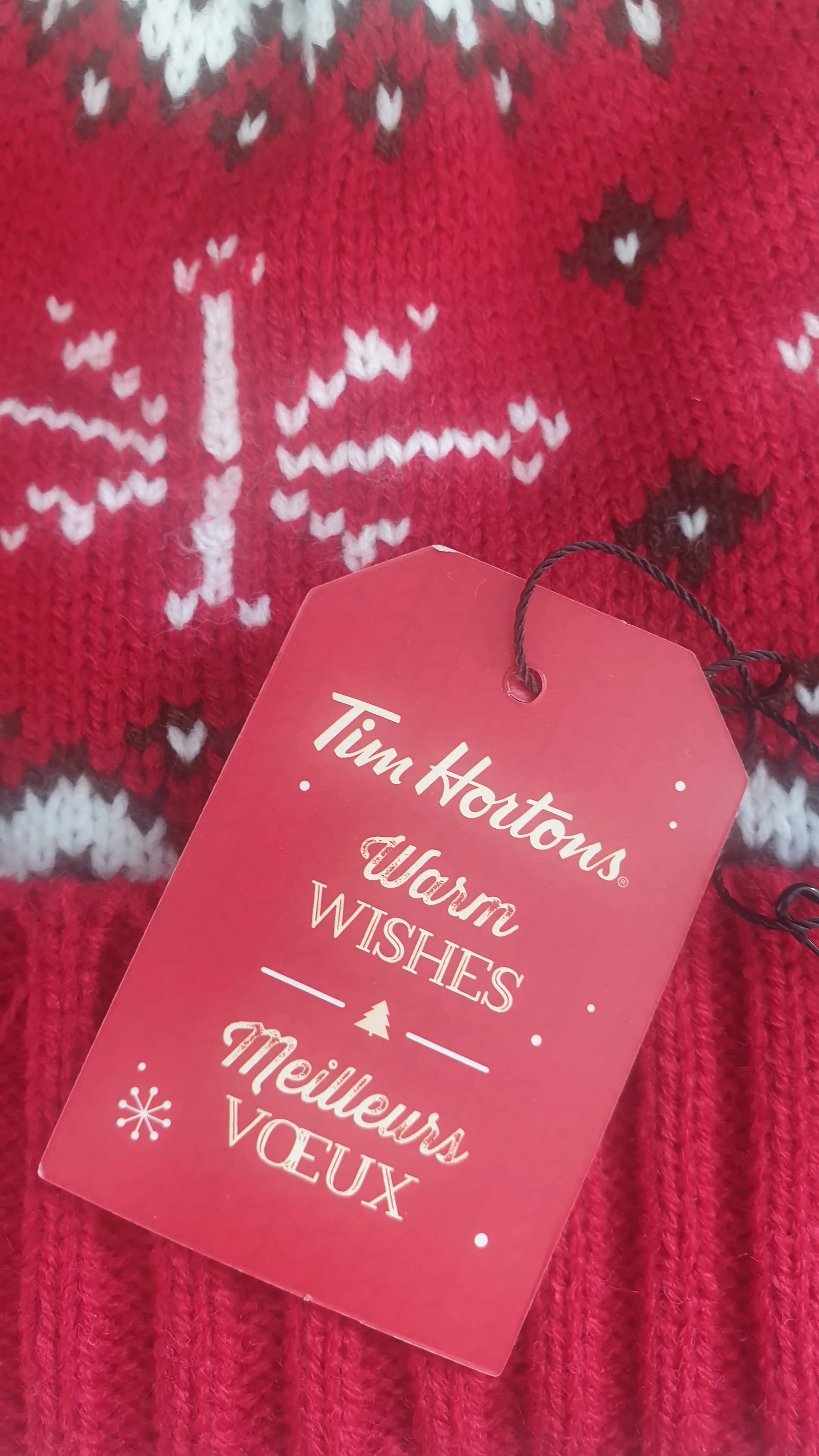 Tim Hortons Winter Wonderland Seasonal Beanie