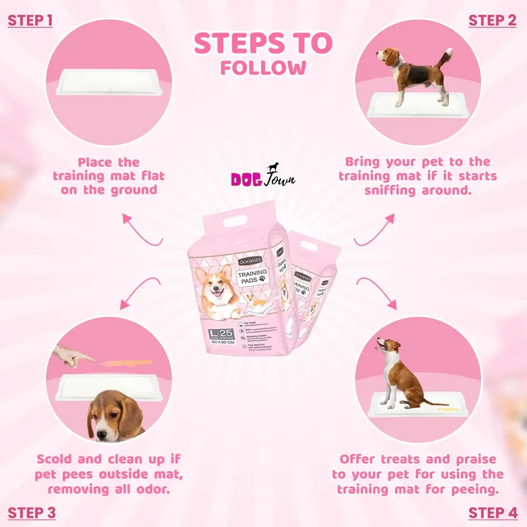 Training Pee and Potty Pads (Pack of 6)