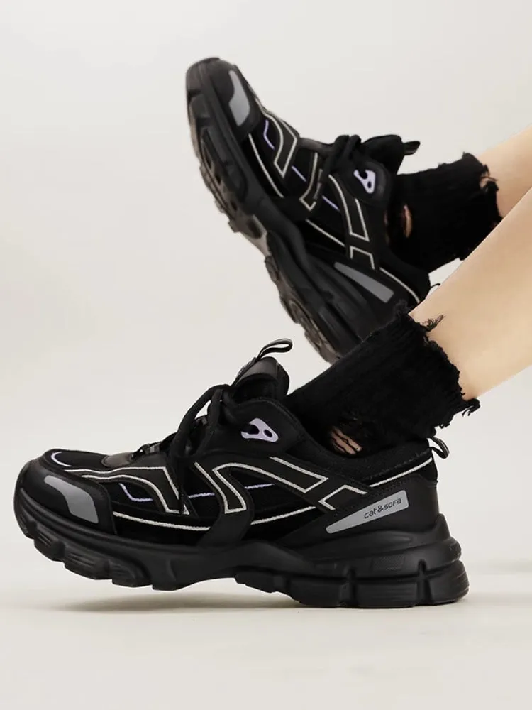 Versatile sports black shoes【s0000006078】