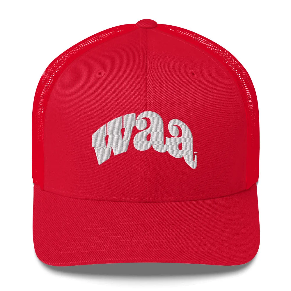 WAA Original Brand White Thread Cap
