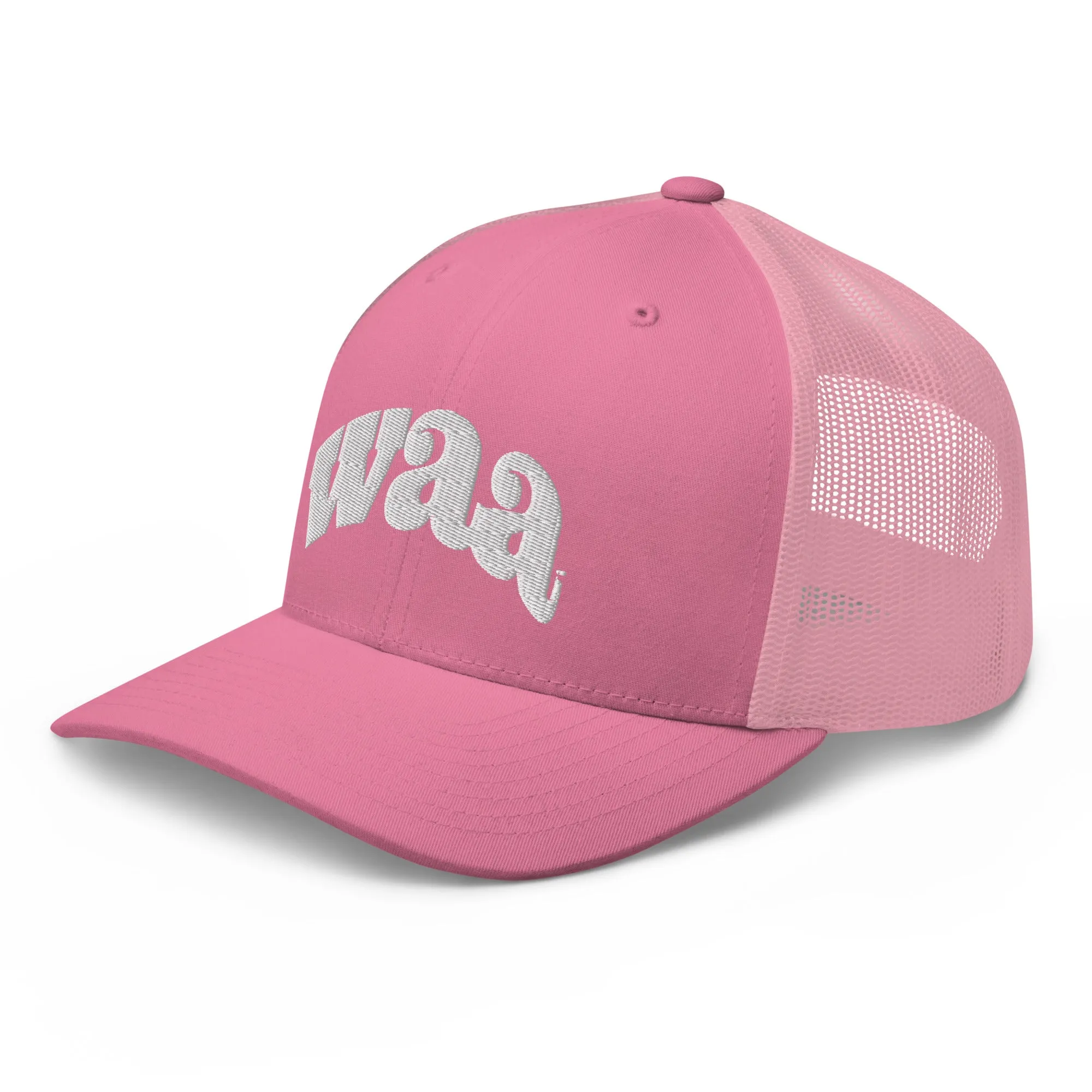 WAA Original Brand White Thread Cap