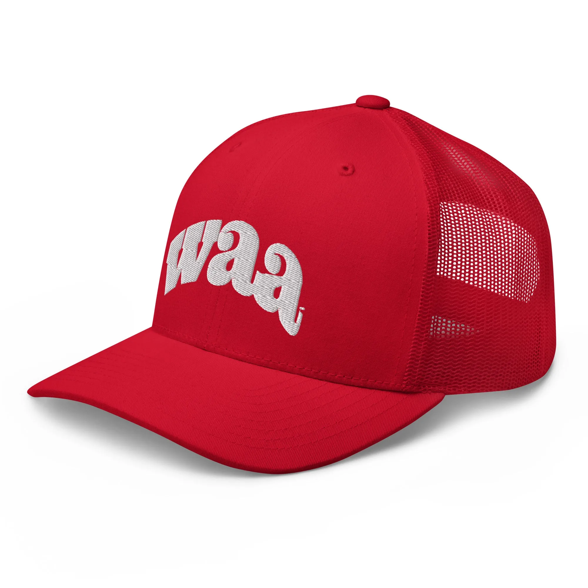 WAA Original Brand White Thread Cap